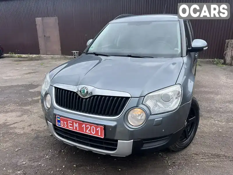 Позашляховик / Кросовер Skoda Yeti 2012 1.97 л. Автомат обл. Рівненська, Радивилів - Фото 1/21