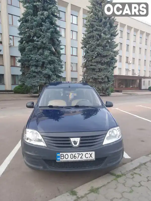 Універсал Dacia Logan MCV 2011 1.6 л. Ручна / Механіка обл. Тернопільська, Тернопіль - Фото 1/5