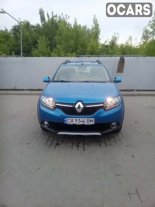 Хетчбек Renault Sandero 2015 1.6 л. Автомат обл. Черкаська, Сміла - Фото 1/17