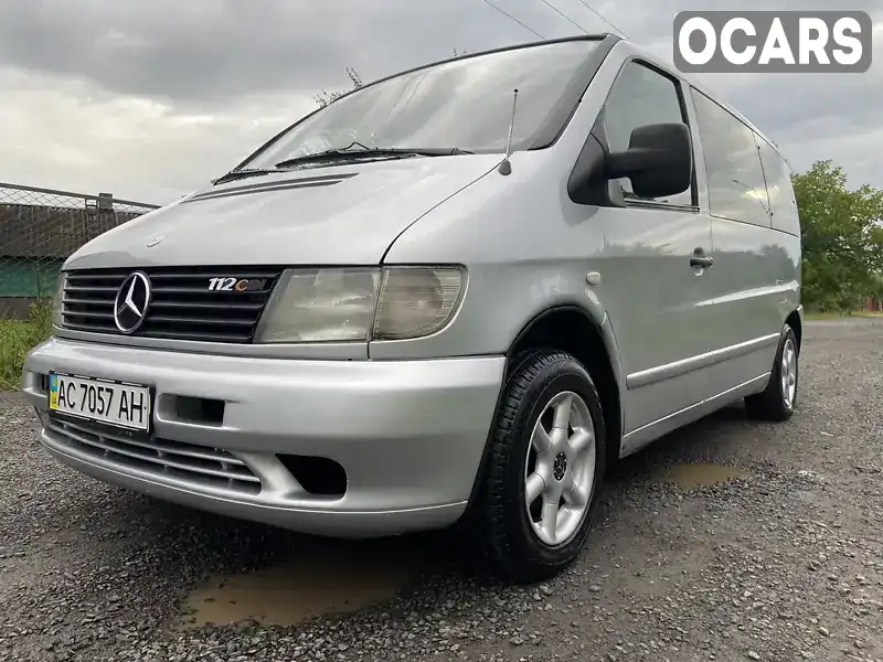 Минивэн Mercedes-Benz Vito 2001 2.2 л. Ручная / Механика обл. Волынская, Луцк - Фото 1/21