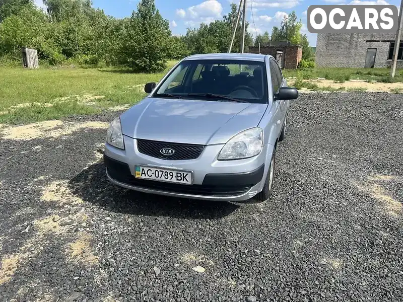 Седан Kia Rio 2008 1.4 л. Ручна / Механіка обл. Волинська, Луцьк - Фото 1/8