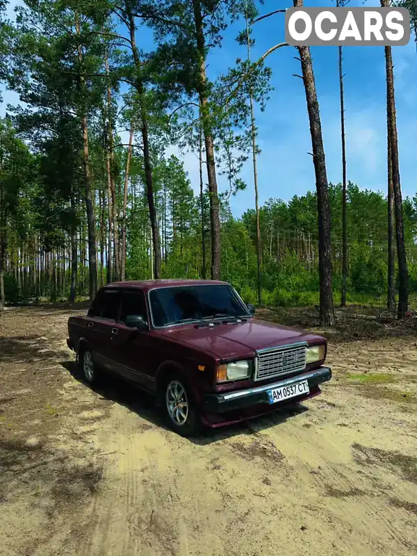 Седан ВАЗ / Lada 2107 2005 1.57 л. Ручная / Механика обл. Житомирская, Коростышев - Фото 1/9