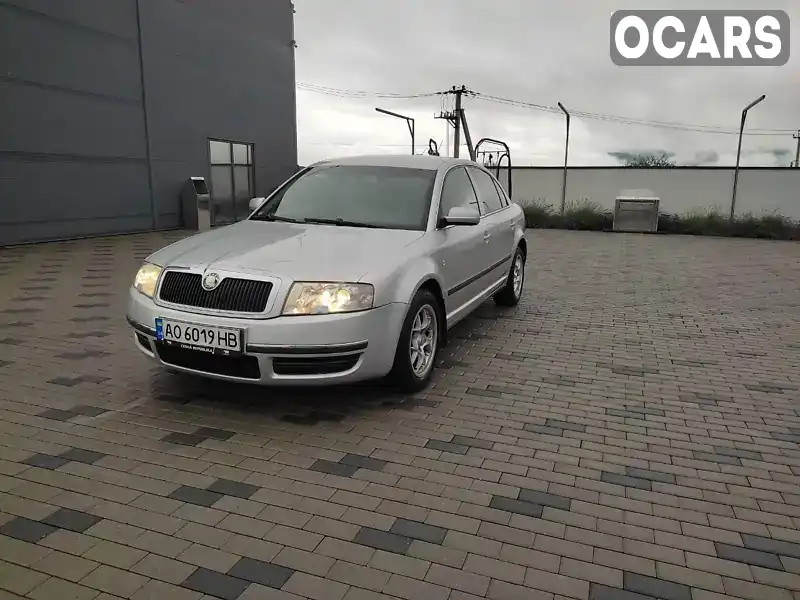 Лифтбек Skoda Superb 2003 1.9 л. Ручная / Механика обл. Закарпатская, Хуст - Фото 1/11