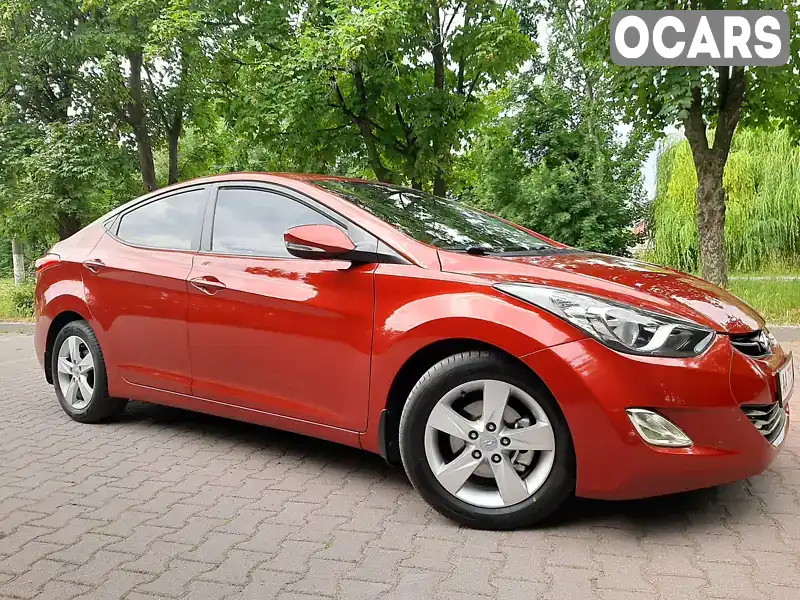 Седан Hyundai Elantra 2012 1.8 л. Автомат обл. Полтавская, Миргород - Фото 1/21