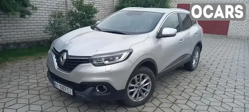 Позашляховик / Кросовер Renault Kadjar 2017 1.46 л. Автомат обл. Полтавська, Кременчук - Фото 1/11