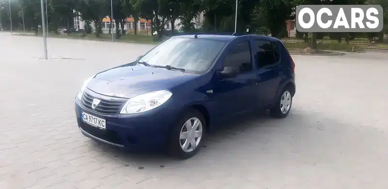 Хэтчбек Dacia Sandero 2009 1.39 л. Ручная / Механика обл. Черкасская, Черкассы - Фото 1/13