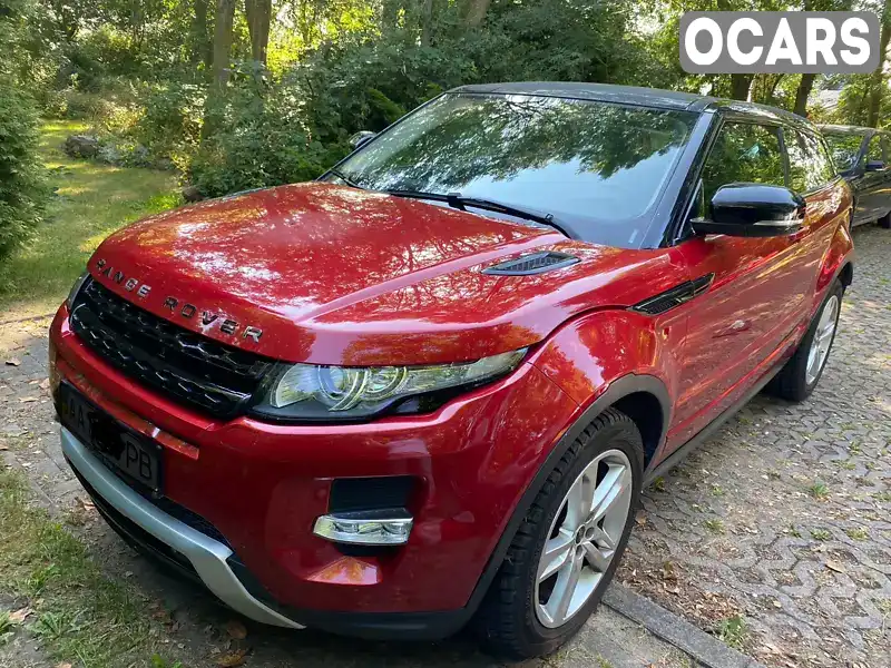 Позашляховик / Кросовер Land Rover Range Rover Evoque 2012 2 л. Автомат обл. Київська, Київ - Фото 1/8