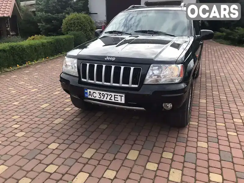 Позашляховик / Кросовер Jeep Grand Cherokee 2004 2.69 л. Автомат обл. Волинська, Луцьк - Фото 1/21