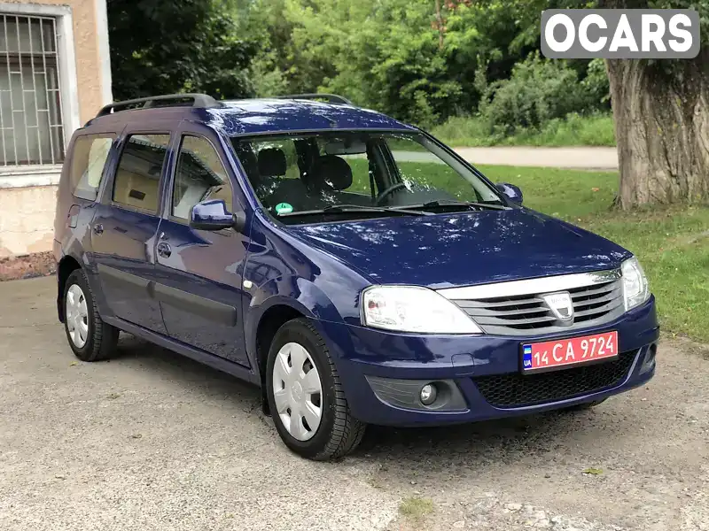 Универсал Dacia Logan MCV 2009 1.6 л. Ручная / Механика обл. Хмельницкая, Хмельницкий - Фото 1/21