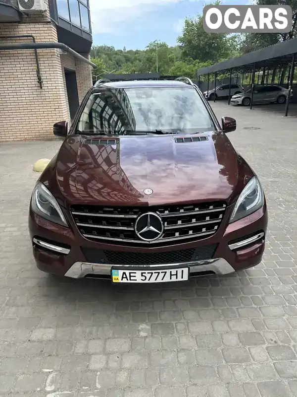 Внедорожник / Кроссовер Mercedes-Benz M-Class 2013 2.14 л. Автомат обл. Днепропетровская, Днепр (Днепропетровск) - Фото 1/7