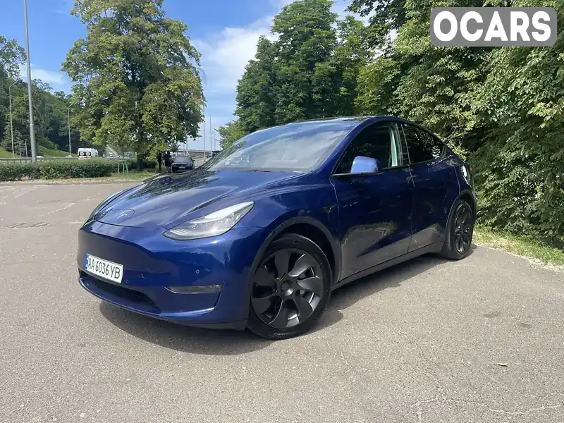 Внедорожник / Кроссовер Tesla Model Y 2021 null_content л. обл. Киевская, Киев - Фото 1/16