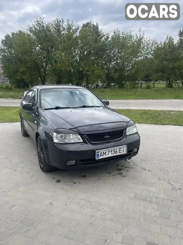 Седан Chevrolet Lacetti 2008 1.8 л. Ручная / Механика обл. Житомирская, Бердичев - Фото 1/18