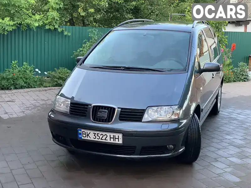 Мінівен SEAT Alhambra 2007 2 л. Ручна / Механіка обл. Рівненська, Сарни - Фото 1/20