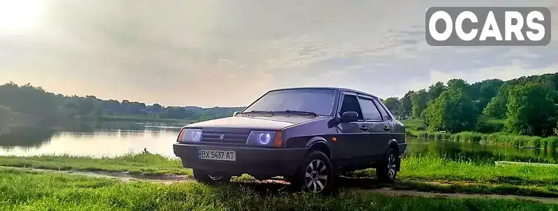 Седан ВАЗ / Lada 21099 2008 1.6 л. Ручная / Механика обл. Хмельницкая, Хмельницкий - Фото 1/8