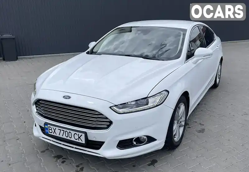 Лифтбек Ford Mondeo 2016 2 л. Автомат обл. Хмельницкая, Каменец-Подольский - Фото 1/21