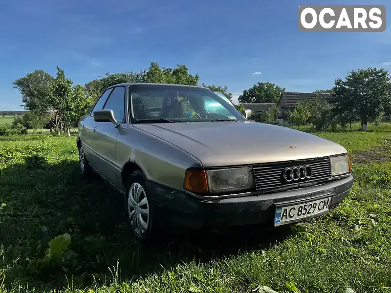 Седан Audi 80 1987 1.8 л. Ручна / Механіка обл. Волинська, Горохів - Фото 1/9