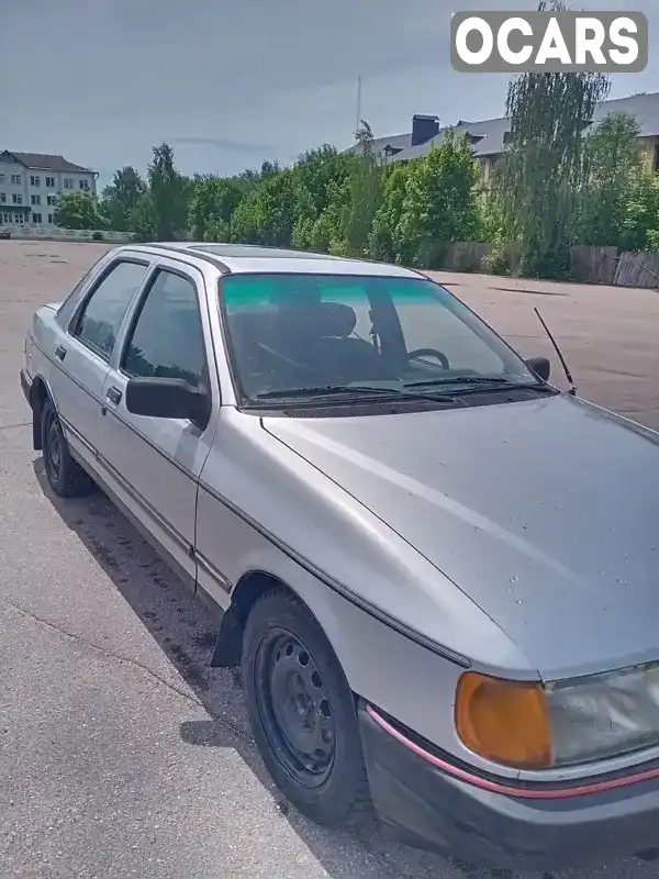 Седан Ford Sierra 1987 1.8 л. Ручна / Механіка обл. Житомирська, Ємільчине - Фото 1/9