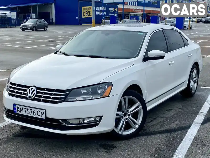 Седан Volkswagen Passat 2013 1.98 л. Автомат обл. Київська, Київ - Фото 1/21