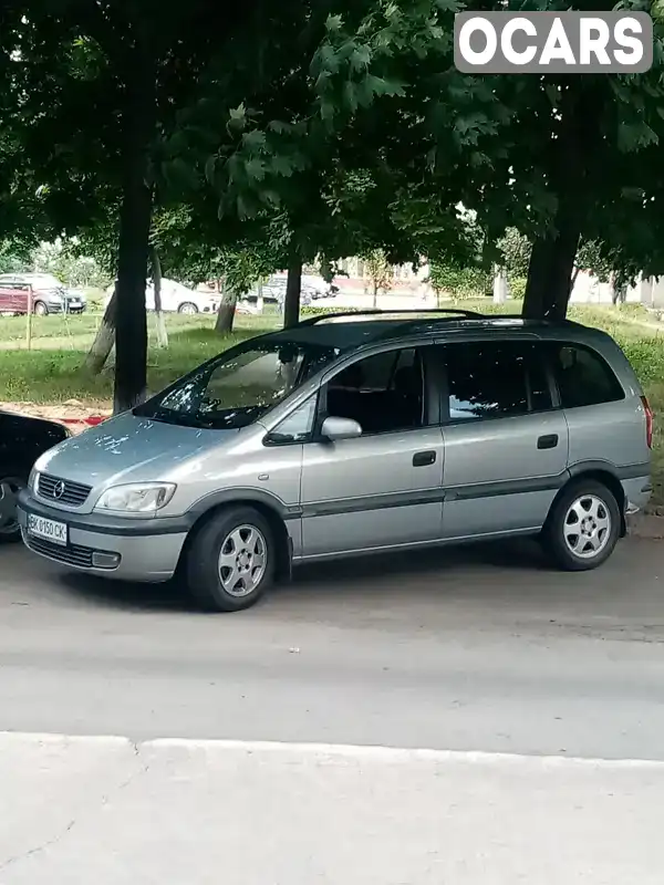 Минивэн Opel Zafira 2002 null_content л. Ручная / Механика обл. Ровенская, Вараш (Кузнецовск) - Фото 1/17