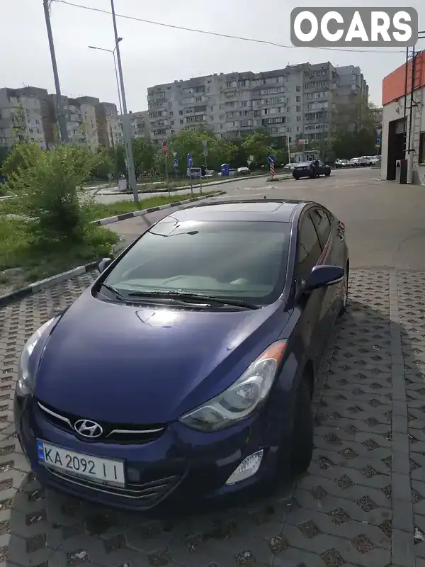 Седан Hyundai Elantra 2013 1.8 л. Автомат обл. Київська, Київ - Фото 1/9