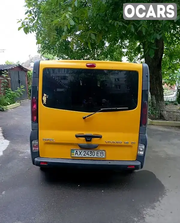 Минивэн Opel Vivaro 2004 1.9 л. Ручная / Механика обл. Харьковская, Чугуев - Фото 1/11