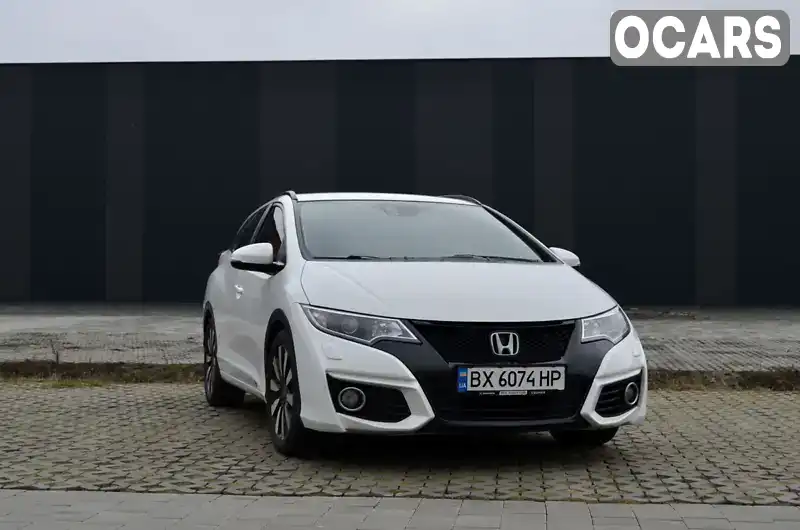 Универсал Honda Civic 2015 1.6 л. Ручная / Механика обл. Хмельницкая, Хмельницкий - Фото 1/21