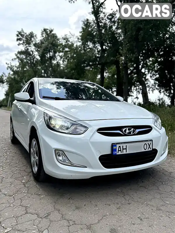 Седан Hyundai Accent 2012 1.4 л. Автомат обл. Донецкая, Покровск (Красноармейск) - Фото 1/21