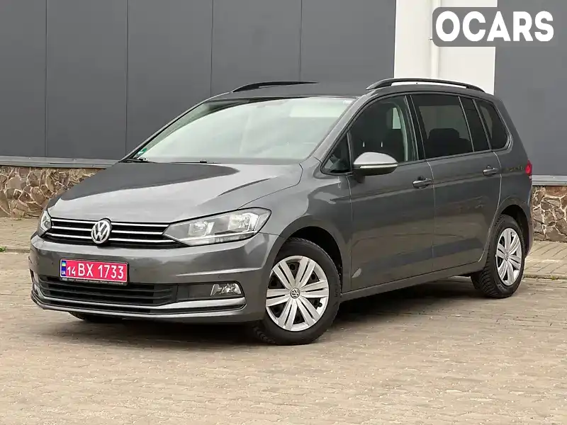 Микровэн Volkswagen Touran 2019 1.6 л. Ручная / Механика обл. Львовская, Стрый - Фото 1/21