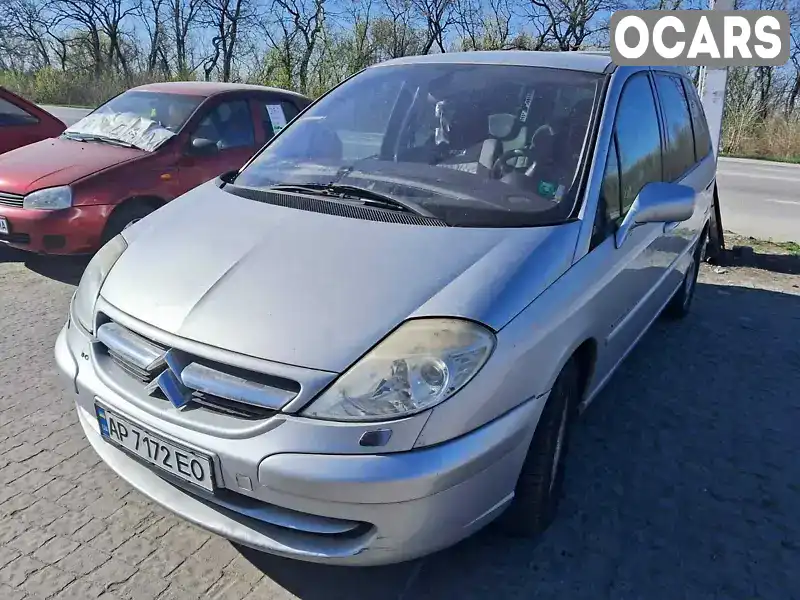 Мінівен Citroen C8 2002 2.9 л. Автомат обл. Запорізька, Запоріжжя - Фото 1/7