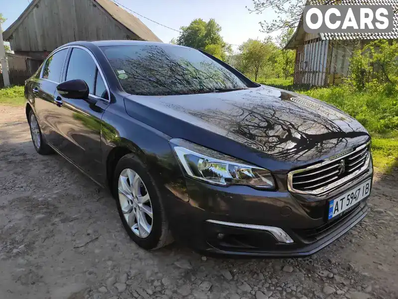 Седан Peugeot 508 2015 1.56 л. Автомат обл. Ивано-Франковская, Коломыя - Фото 1/22