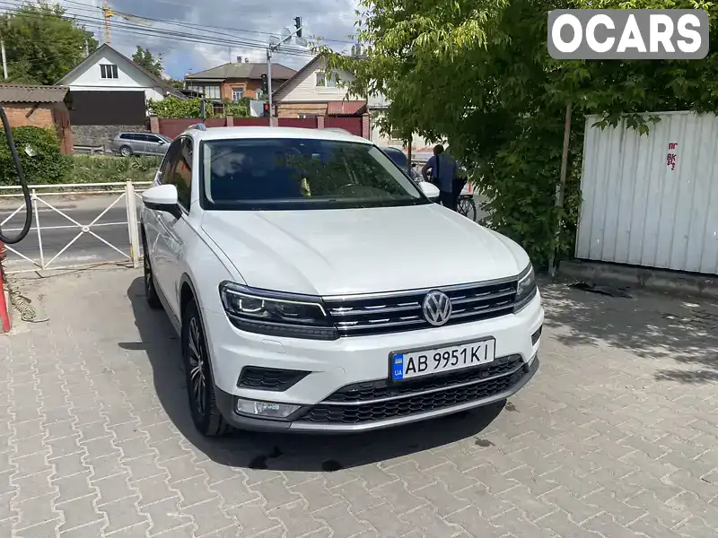 Позашляховик / Кросовер Volkswagen Tiguan 2017 1.97 л. Автомат обл. Вінницька, Вінниця - Фото 1/21