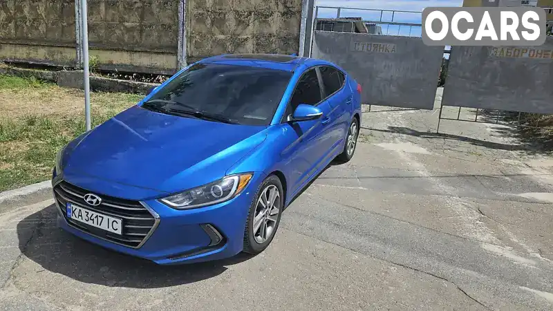 Седан Hyundai Elantra 2017 2 л. Автомат обл. Киевская, Киев - Фото 1/8