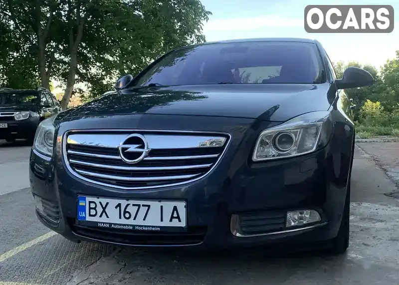 Седан Opel Insignia 2010 2 л. Ручна / Механіка обл. Хмельницька, Хмельницький - Фото 1/21