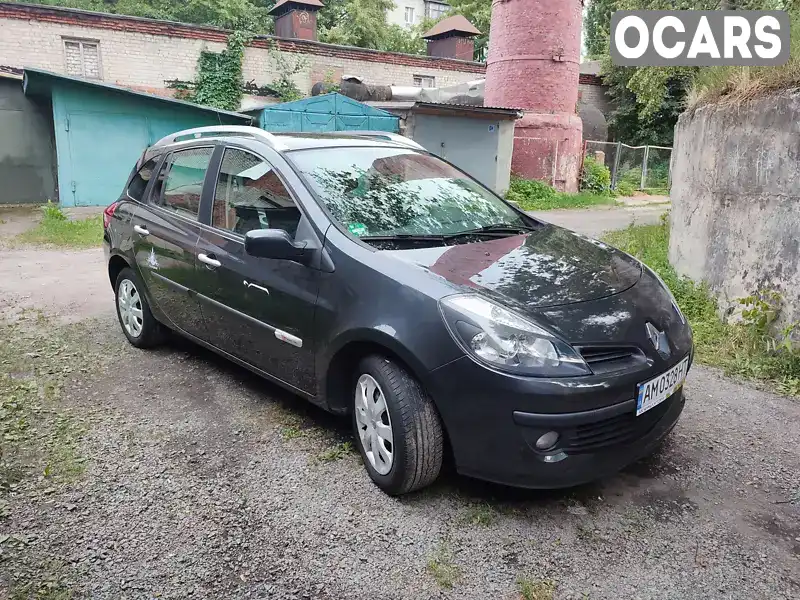 Универсал Renault Clio 2009 1.15 л. обл. Житомирская, Житомир - Фото 1/21