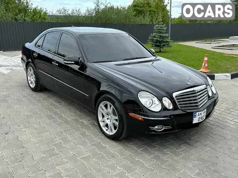 Седан Mercedes-Benz E-Class 2007 3.5 л. Автомат обл. Житомирская, Бердичев - Фото 1/21