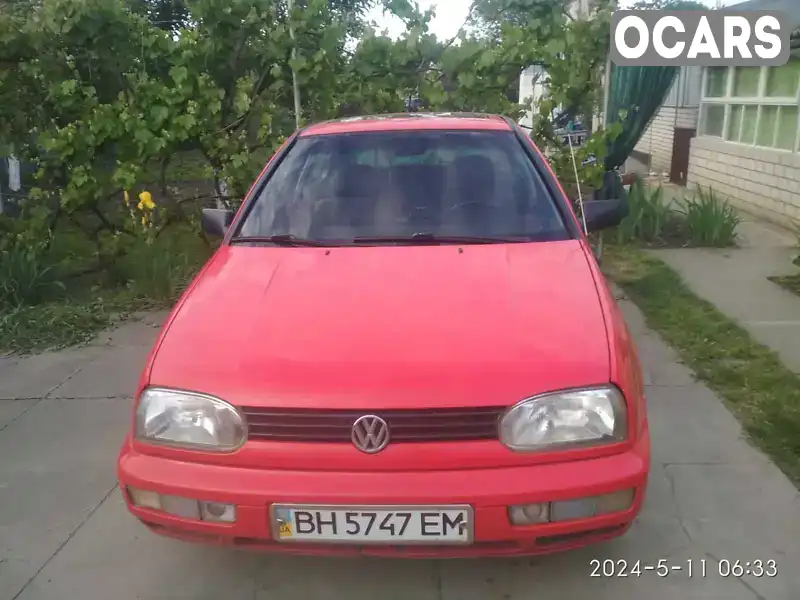 Хэтчбек Volkswagen Golf 1996 1.9 л. Ручная / Механика обл. Одесская, Кодыма - Фото 1/20