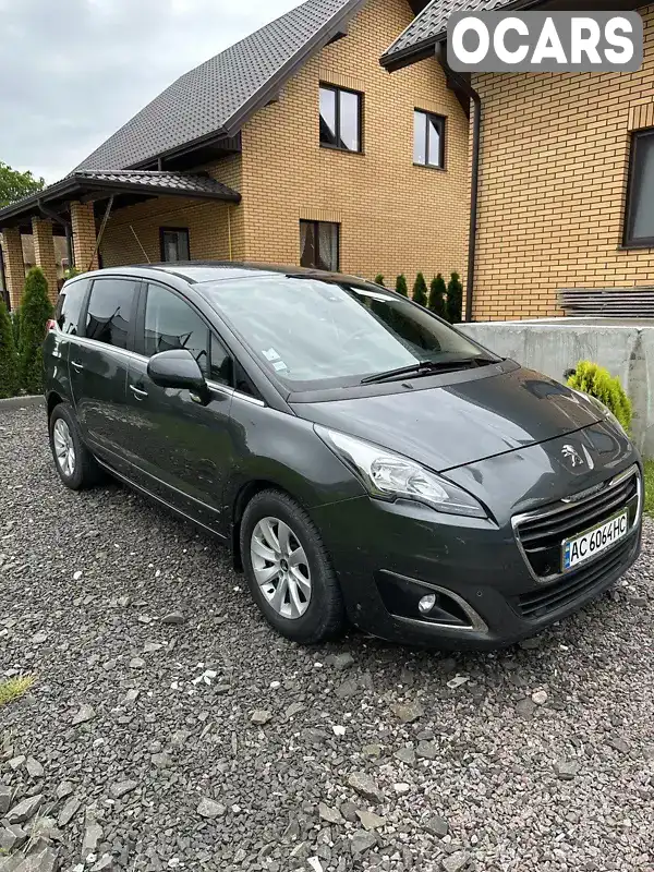 Микровэн Peugeot 5008 2014 1.6 л. Робот обл. Волынская, Луцк - Фото 1/21