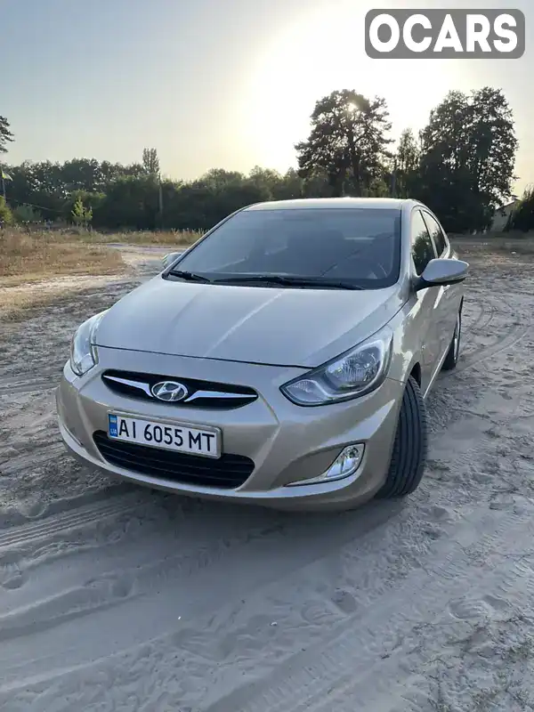 Седан Hyundai Accent 2011 1.59 л. Автомат обл. Київська, Київ - Фото 1/9