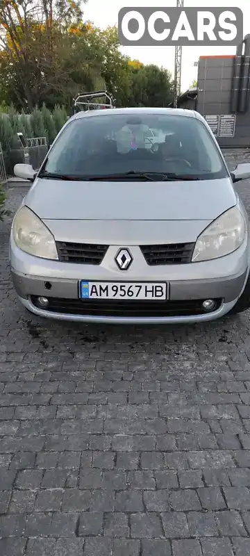 Минивэн Renault Megane Scenic 2004 1.5 л. Ручная / Механика обл. Житомирская, Коростышев - Фото 1/14