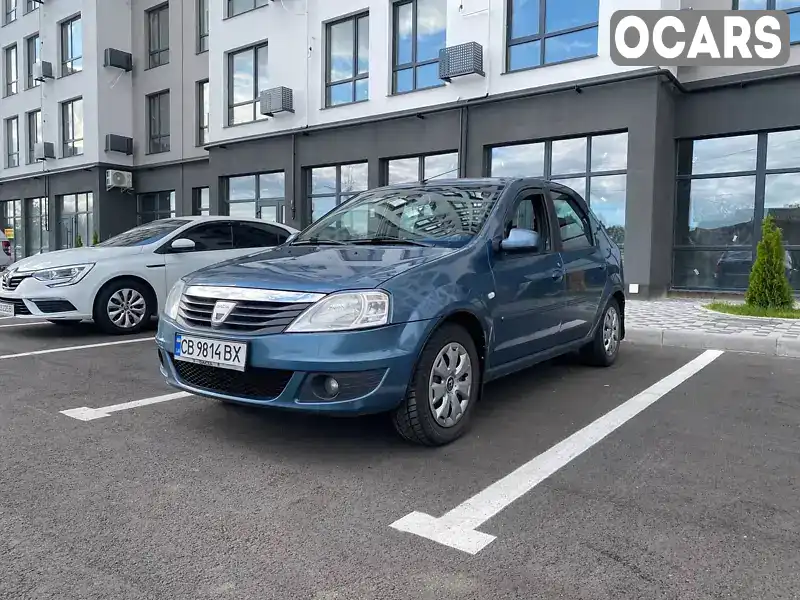 Седан Dacia Logan 2008 1.4 л. Ручная / Механика обл. Черниговская, Чернигов - Фото 1/15