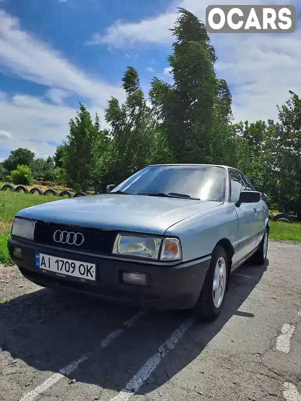 Седан Audi 80 1989 1.78 л. Ручная / Механика обл. Полтавская, location.city.ustyvytsia - Фото 1/21