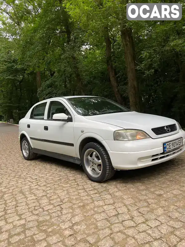 Хетчбек Opel Astra 2001 1.6 л. Ручна / Механіка обл. Хмельницька, Хмельницький - Фото 1/12