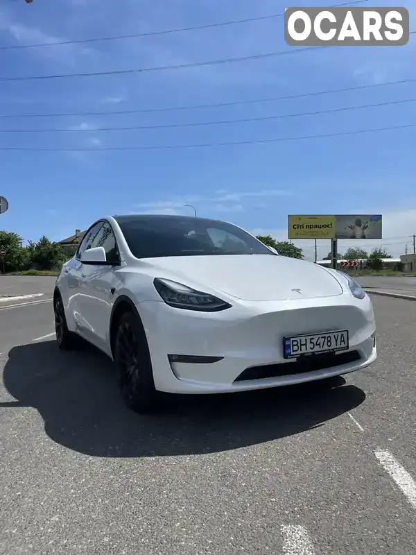 Позашляховик / Кросовер Tesla Model Y 2022 null_content л. Автомат обл. Одеська, Одеса - Фото 1/21