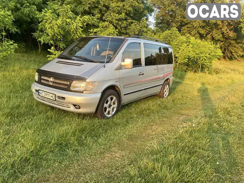 Мінівен Mercedes-Benz Vito 2003 2.15 л. Ручна / Механіка обл. Волинська, Луцьк - Фото 1/10