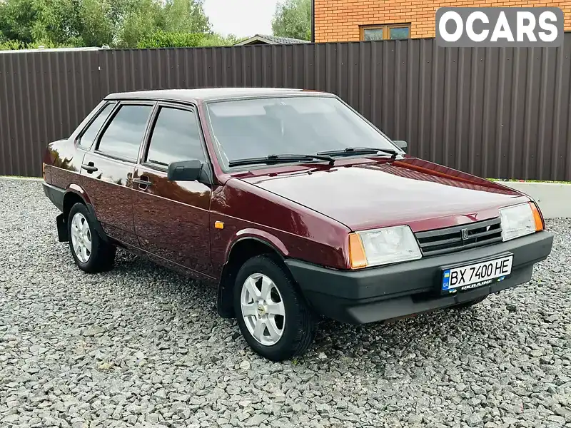 Седан ВАЗ / Lada 21099 2008 1.6 л. обл. Хмельницкая, Хмельницкий - Фото 1/21