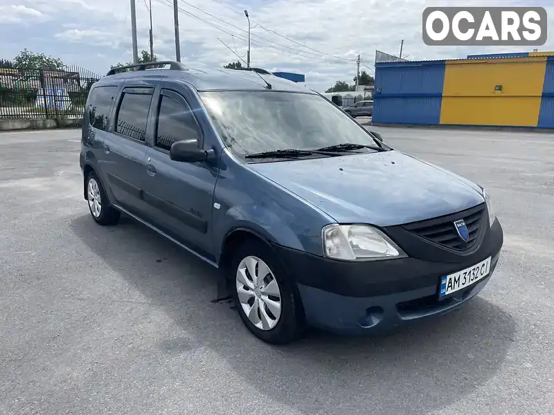 Универсал Dacia Logan MCV 2008 1.6 л. Ручная / Механика обл. Житомирская, Житомир - Фото 1/21