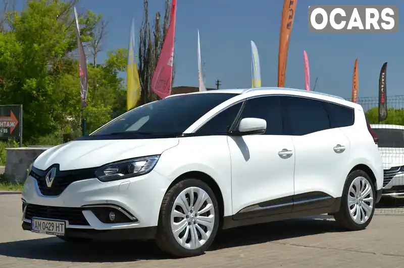 Минивэн Renault Grand Scenic 2018 1.46 л. Автомат обл. Житомирская, Бердичев - Фото 1/21