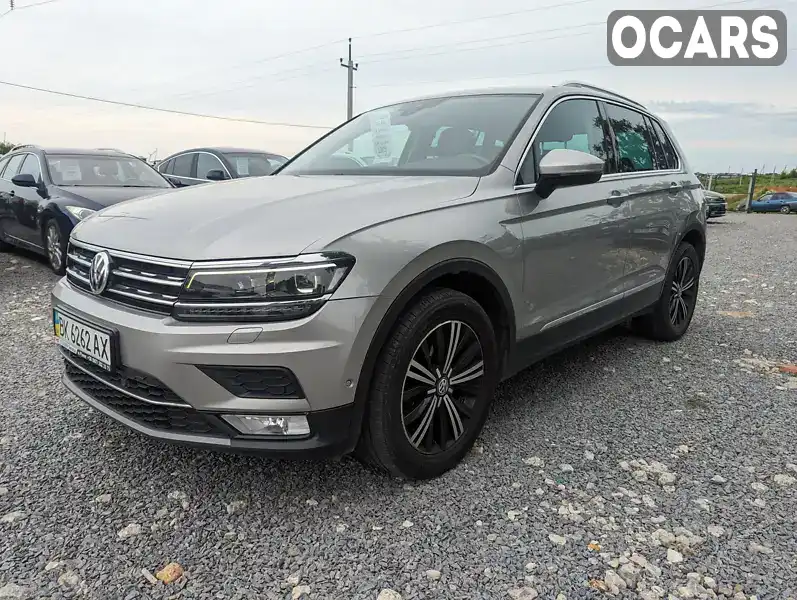 Внедорожник / Кроссовер Volkswagen Tiguan 2017 1.98 л. Автомат обл. Ровенская, Ровно - Фото 1/21