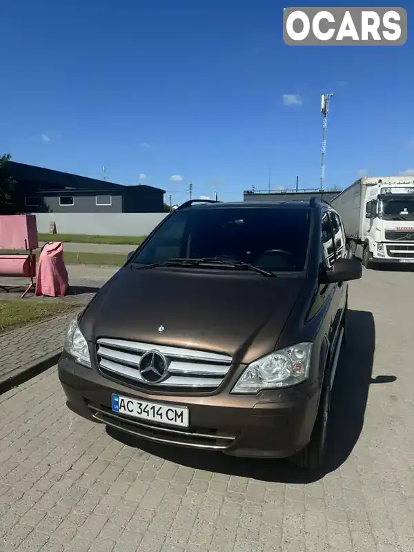 Минивэн Mercedes-Benz Vito 2011 2.14 л. Автомат обл. Волынская, Любешов - Фото 1/16