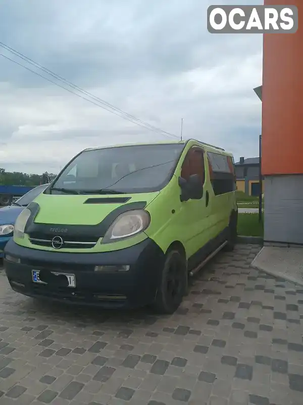 Минивэн Opel Vivaro 2004 null_content л. Ручная / Механика обл. Тернопольская, Тернополь - Фото 1/8